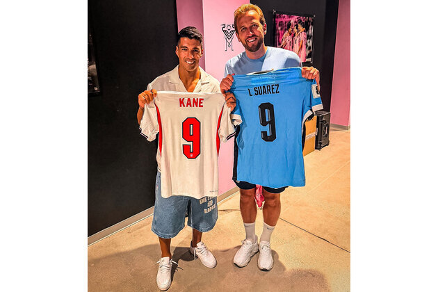FIFA World Cup 2026: Luis Suarez meets Harry Kane, exchanges jerseys ahead of England's quarterfinal fixture vs Norway