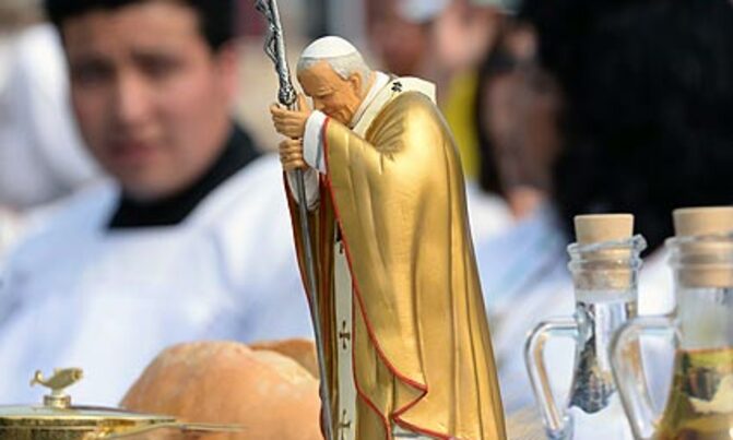Two popes declared saints: In pictures Two popes declared saints: In pictures