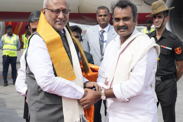Vice-President CP Radhakrishnan arrives in Tamil Nadu on a two-day visit