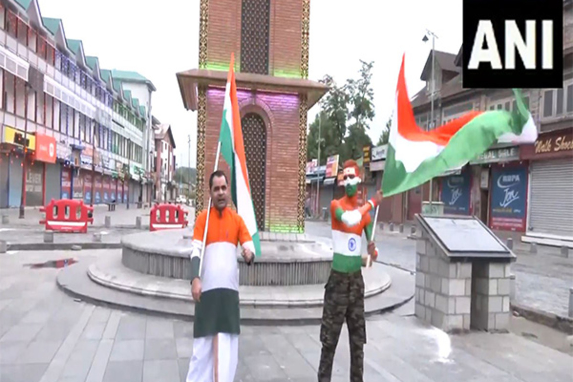 Independence Day: Two men from Rajasthan, Gujarat unite to raise Tiranga at historic Srinagar's Lal Chowk