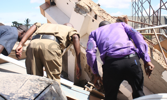 One dead, scores injured in collapsed Kampala building One dead, scores injured in collapsed Kampala building