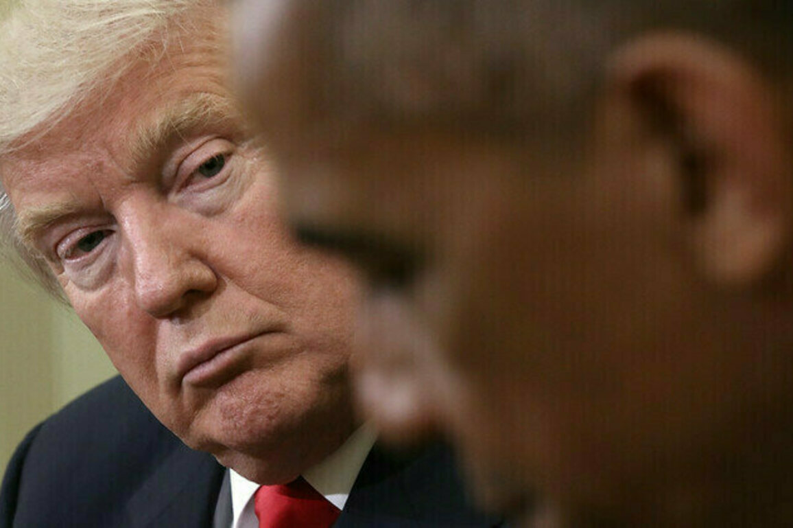 Trump posts AI video of Obama being arrested