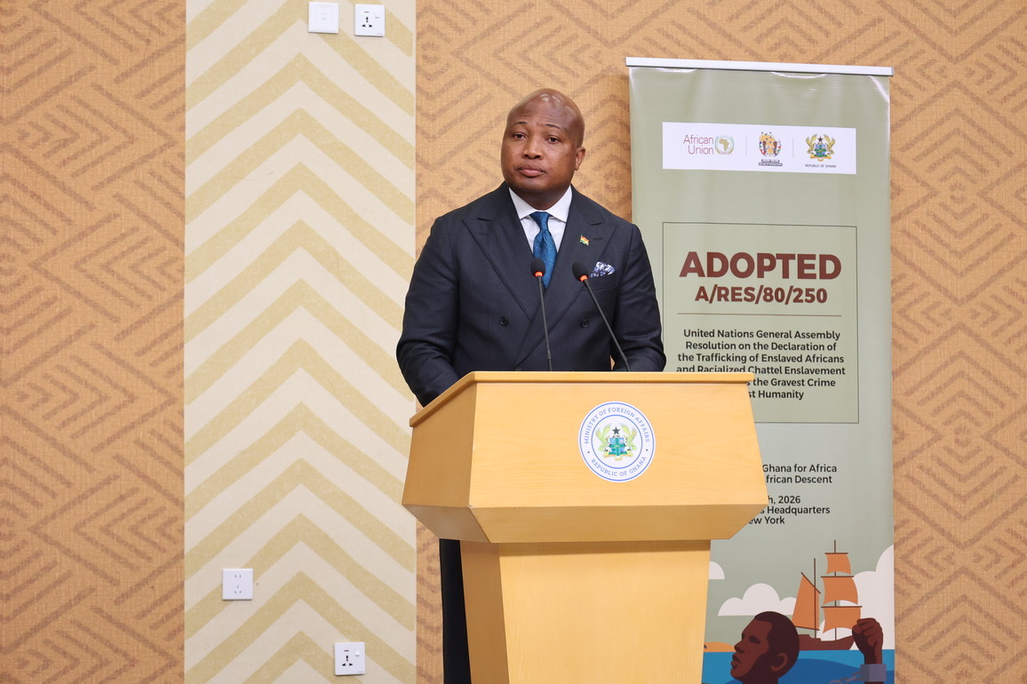 GHANA-ACCRA-FOREIGN MINISTER-PRESS BRIEFING