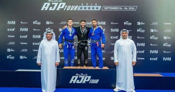 UAE tops AJP Asia Jiu-Jitsu Championship standings