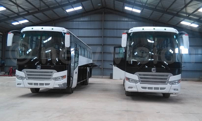 Museveni launches bus assembly plant Museveni launches bus assembly plant