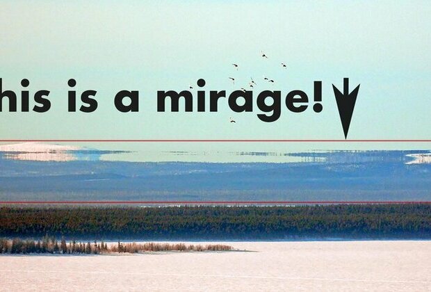 What are Arctic mirages