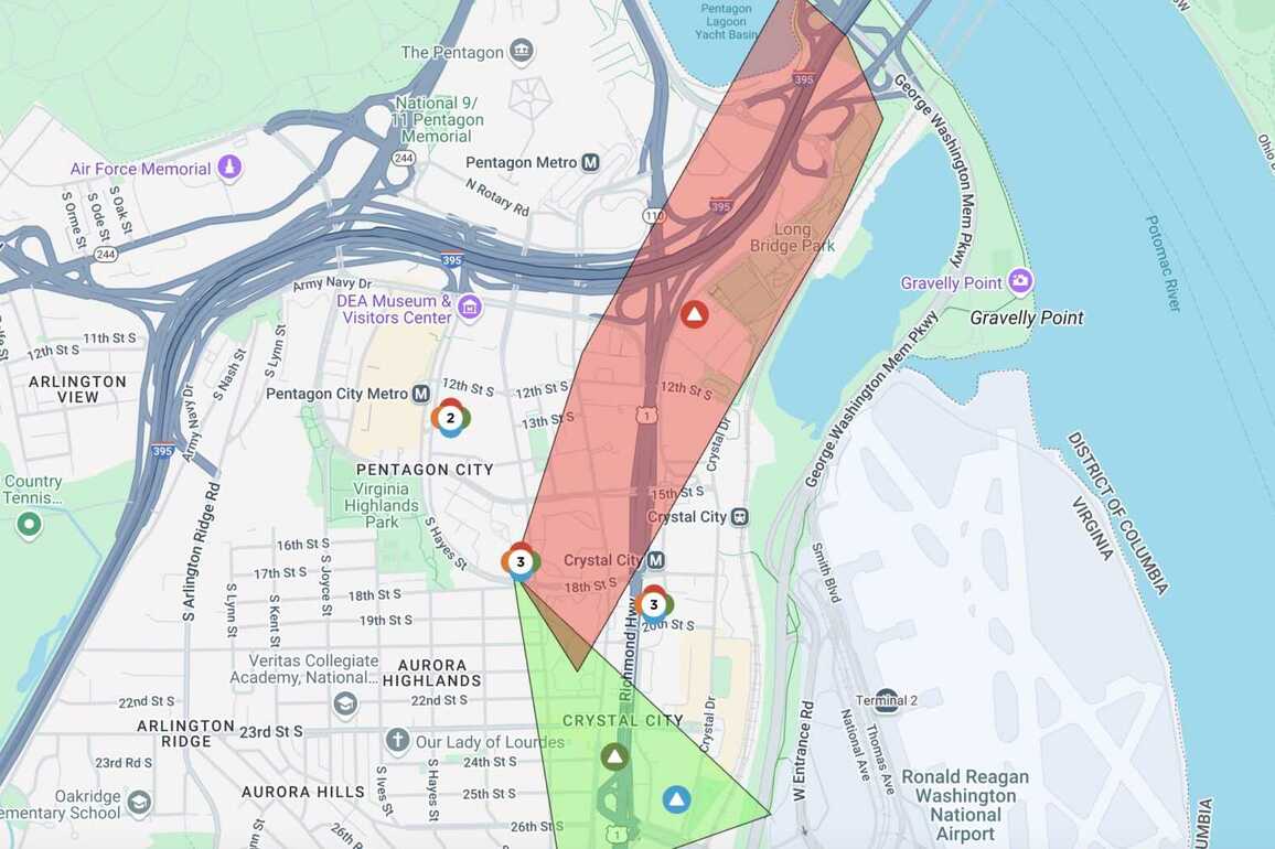 DEVELOPING- Another large power outage in Crystal City and Pentagon City