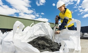 Tungsten concentate from Mt Carbine