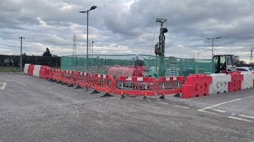 RSK Group company Structural Soils employed cable percussive and rotary cored drilling techniques during site investigation on a project in Crewe