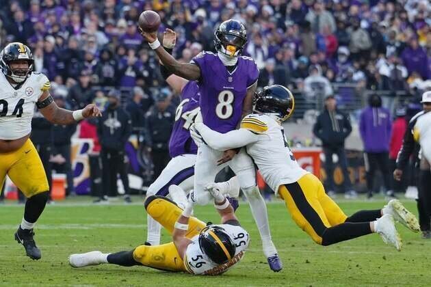 AFC North title on the line when Steelers host Ravens