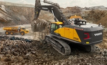 Volvo EC950E crawler excavator