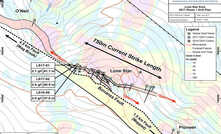 Striking it rich: Klondike has extended the Lone Star strike length to 750m 