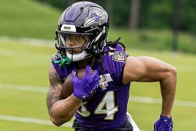 Keaton Mitchell Feels Better Now Than He Did as a Rookie
