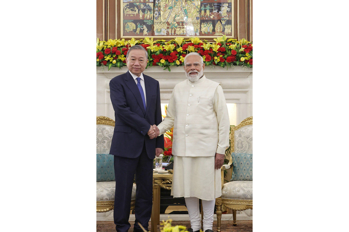Vietnam President's India visit within a month of taking office reflects priority to ties: PM Modi