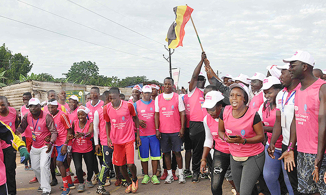 Hundreds run for Nkozi Hospital accident ward Hundreds run for Nkozi Hospital accident ward