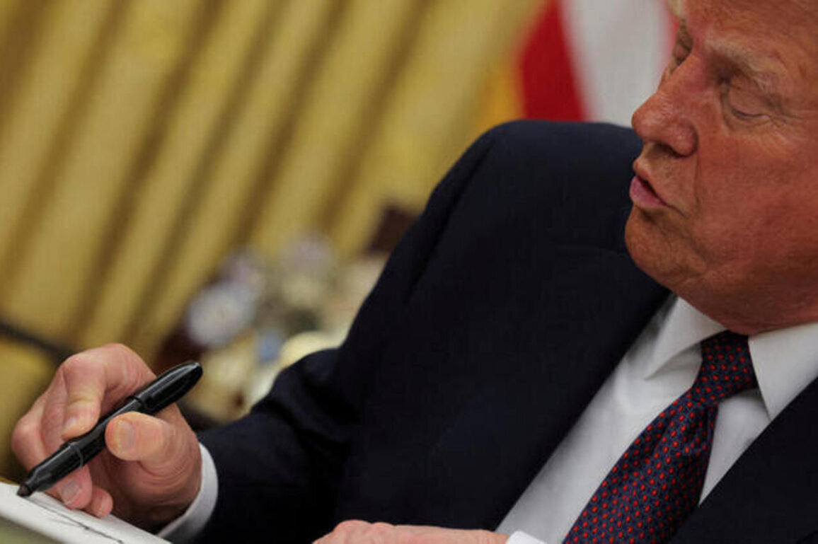Trump signs order threatening up to 100% tariffs on pharmaceuticals