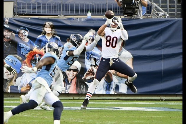 Bears TE Jimmy Graham 'unscathed' after car crash