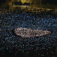 Thousands Rally in Bucharest to Defend Romanias European Future