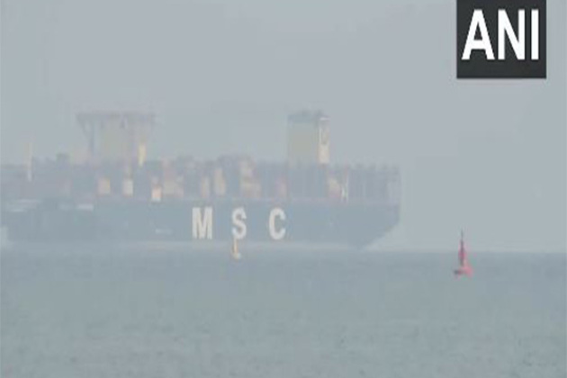 Vizhinjam Port in Kerala welcomes world's largest, eco-friendly container ship MSC Turkiye