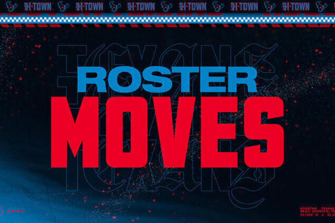 Houston Texans Transactions (10-25-2025)