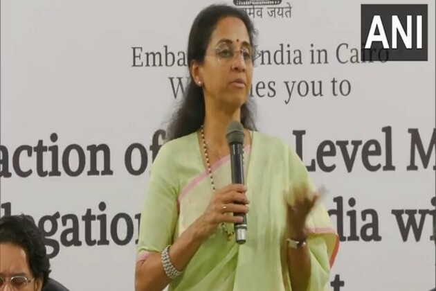 All-party delegation leader Supriya Sule remembers Pahalgam attack while addressing Indian diaspora in Cairo
