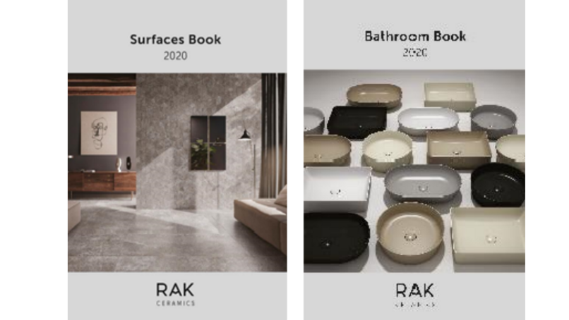 Double the brochures to support product expansion  from RAK Ceramics