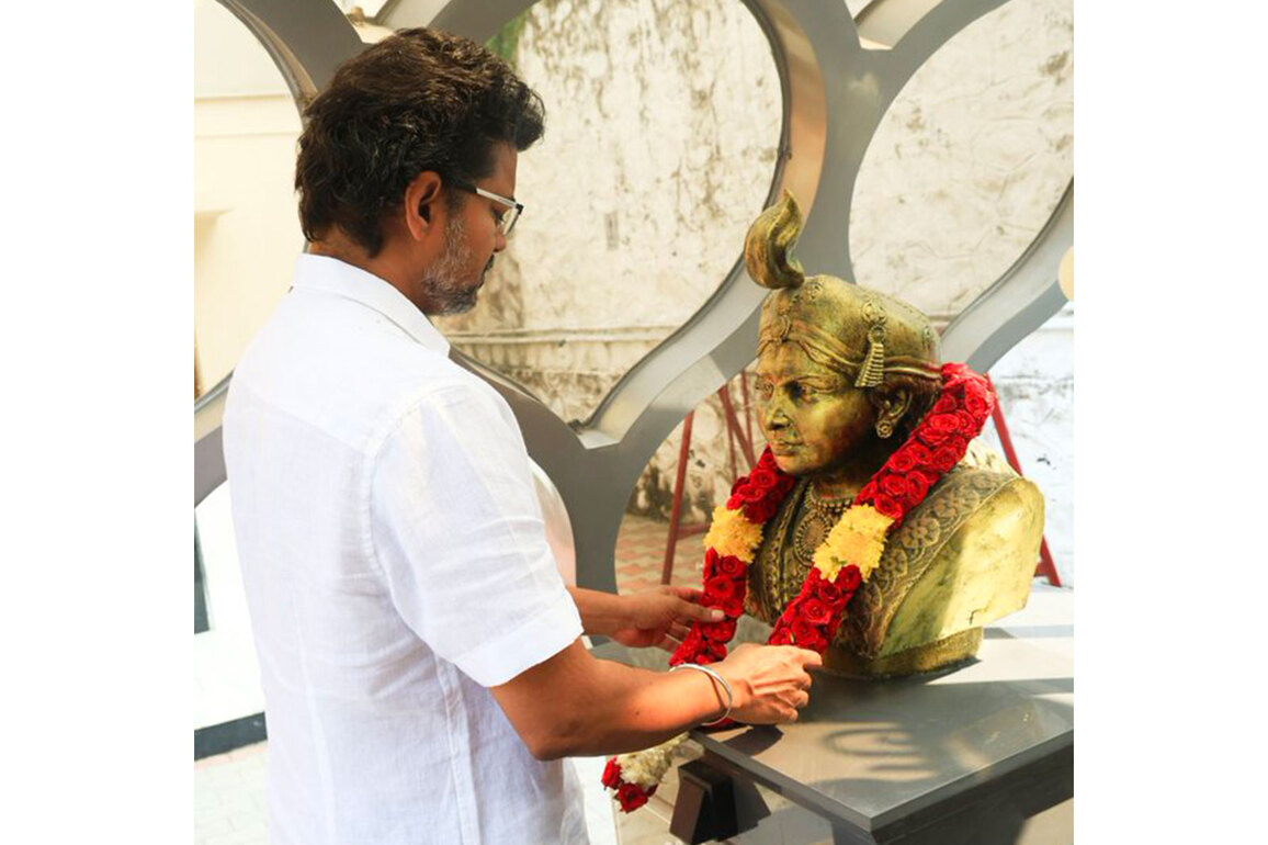 "Exemplar of social, religious harmony": TVK chief Vijay pays tribute to Rani Velu Nachiyar on his birth anniversary