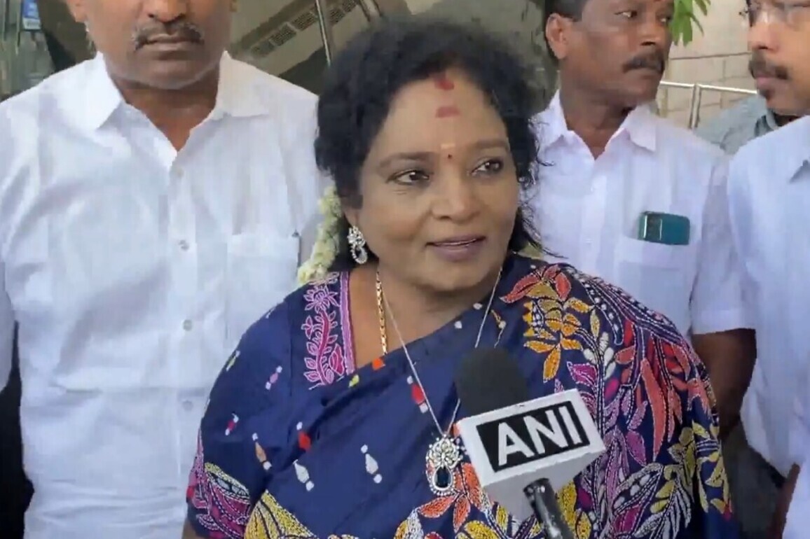 "NDA is emerging as a very strong alliance, and we will win," BJP leader Tamilisai Soundarajan