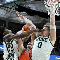No. 10 Michigan State outlasts No. 5 Illinois in OT