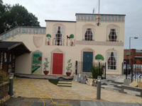 Bence brightens up branch with mural
