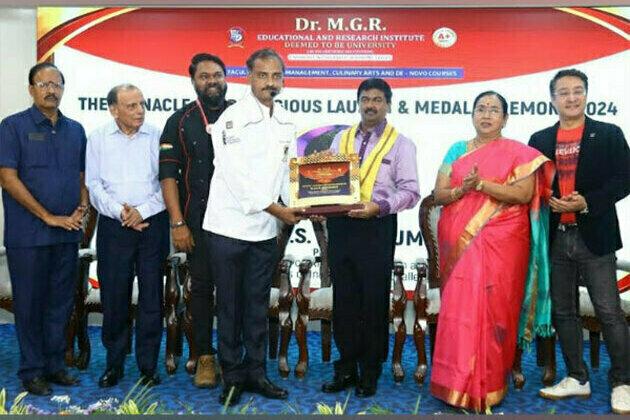 Dr. MGR University Hosts 'The Pinnacle 2024' - Honours Achievers in Health and Hospitality; Recognizes Winners of Incredible Chefs Challenge