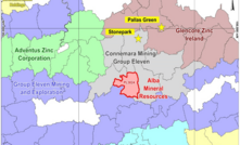 The location of Alba Minerals' Limerick project in Ireland