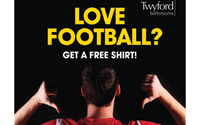 Twyford Bathrooms and Plumb Center team up in football shirt offer