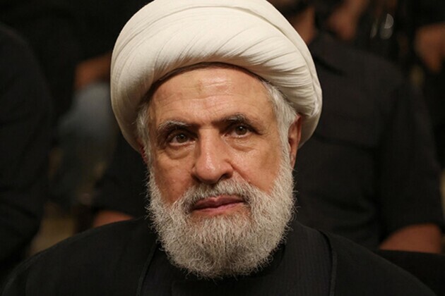 "We will turn it into hell for Israel," says Hezbollah chief Naim Qassem as he rejects disarmament talks