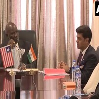 Delegation led by Shrikant Shinde meets Liberian Senate Leader, highlights global security and fight against terrorism