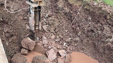 Ground preparation was essential in the 14-mile fibre installation