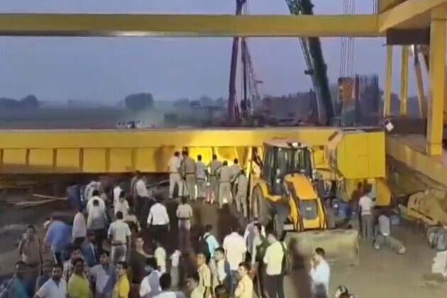 Three died, one injured as crane overturns during Jewar Airport flyover construction in Faridabad