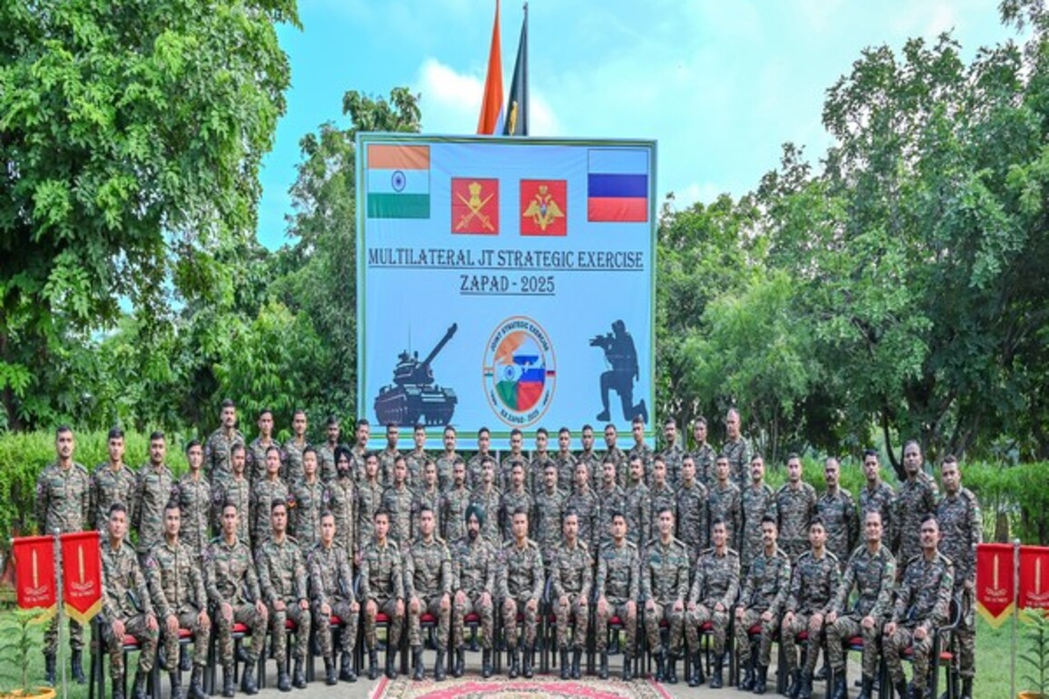 Indian Armed Forces contingent departs for multilateral exercise Zapad 2025 in Russia