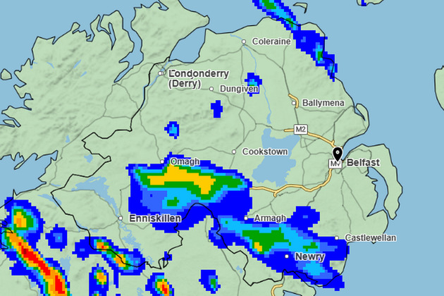 Belfast Weather- Temperatures to drop slightly with a chance of rain at the start of the week