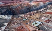  An aerial shot of Westgold Resources' Big Bell mine.