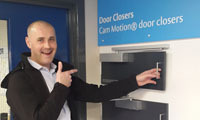 Lincoln Security trade counter promotes ASSA ABLOY security solutions 