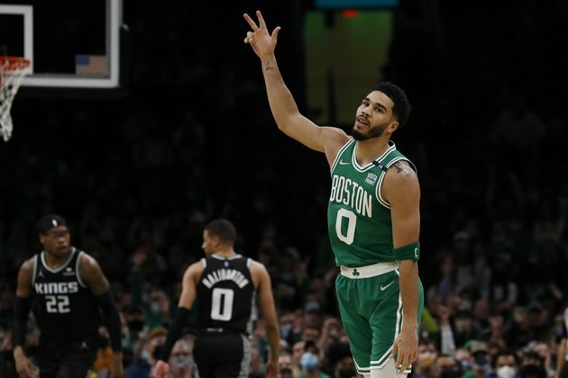 Celtics lead by as many as 60, obliterate Kings 128-75