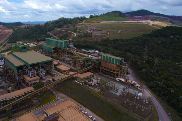 Complexo Germano da Samarco minério de ferro pelotas