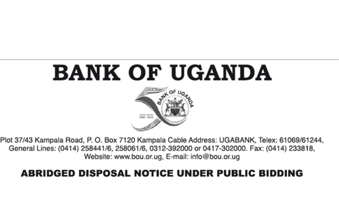 Bank of Uganda Bank of Uganda
