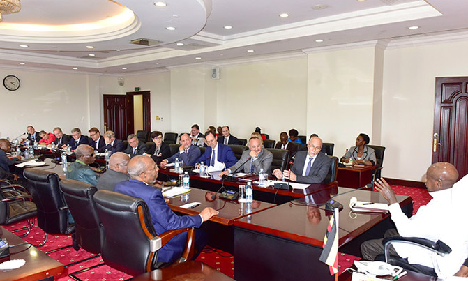 Museveni, EU discuss regional trade, investment Museveni, EU discuss regional trade, investment