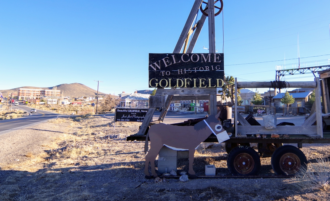 Goldfield, Nevada, an old mining town