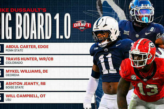 Deuce's Patriots Big Board 2025: Top 50 Draft Fits