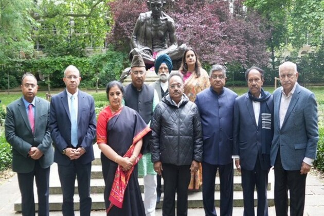 "Mahatma Gandhi's principle more relevant today...": All-party delegation pays tribute in London