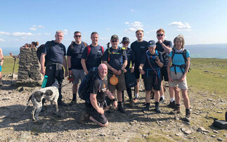 Agricultural journalists complete Yorkshire Three Peaks in fundraising effort