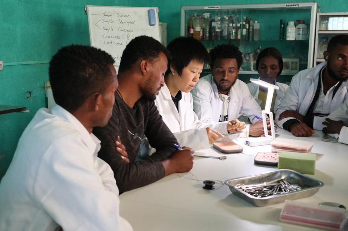(Hello Africa) Chinese agricultural teachers empower Ethiopian youth with practical skills